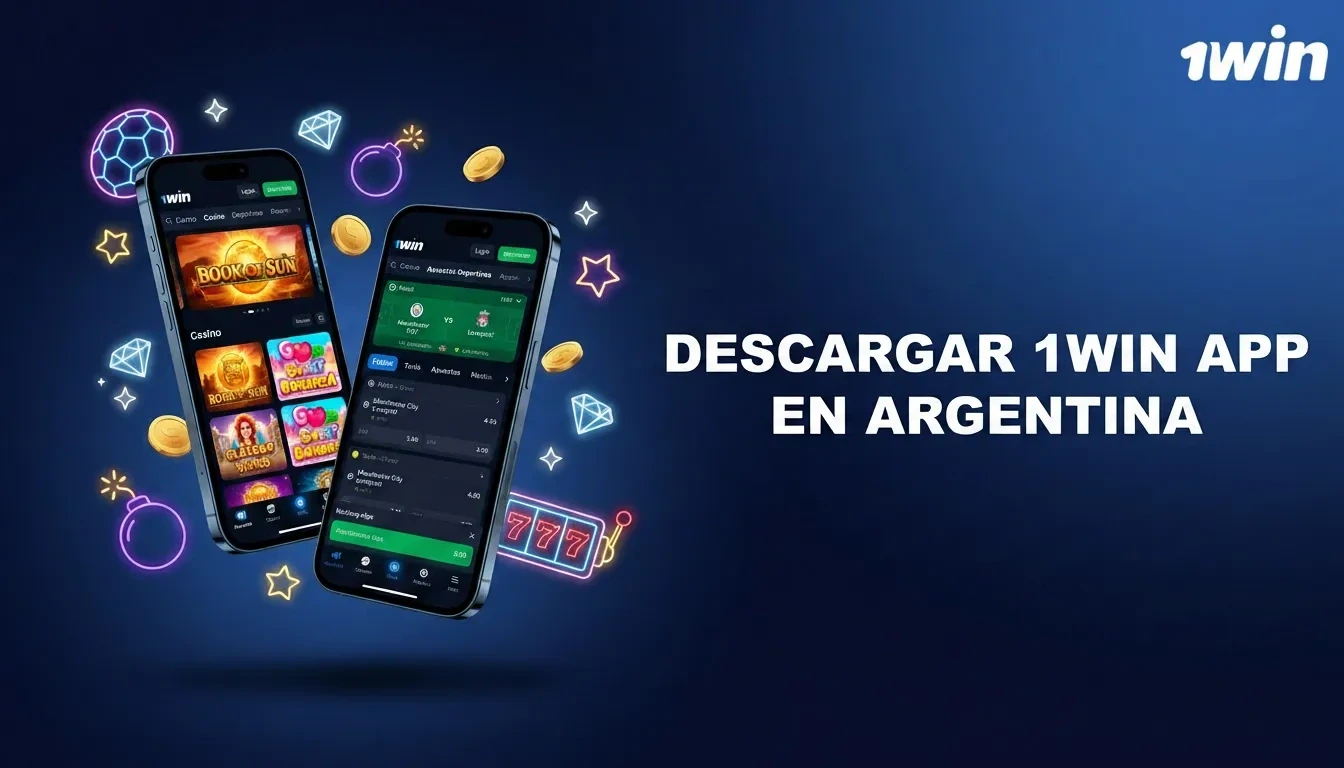 La app de 1win Argentina permite apostar desde el móvil con todas las funciones de la web y beneficios exclusivos